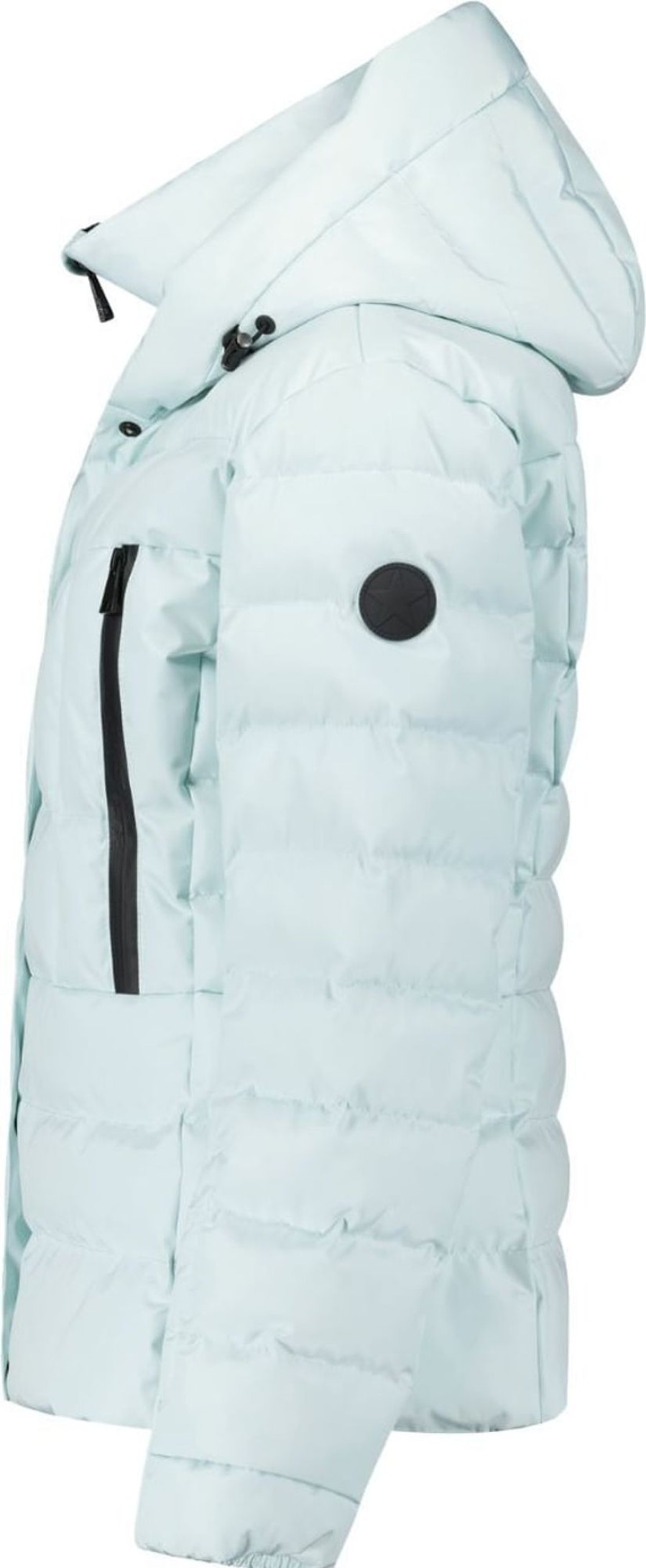 Dames Airforce Sport | Airforce Sport Snowmass Jacket Pastel Blue/ True Black Blauw