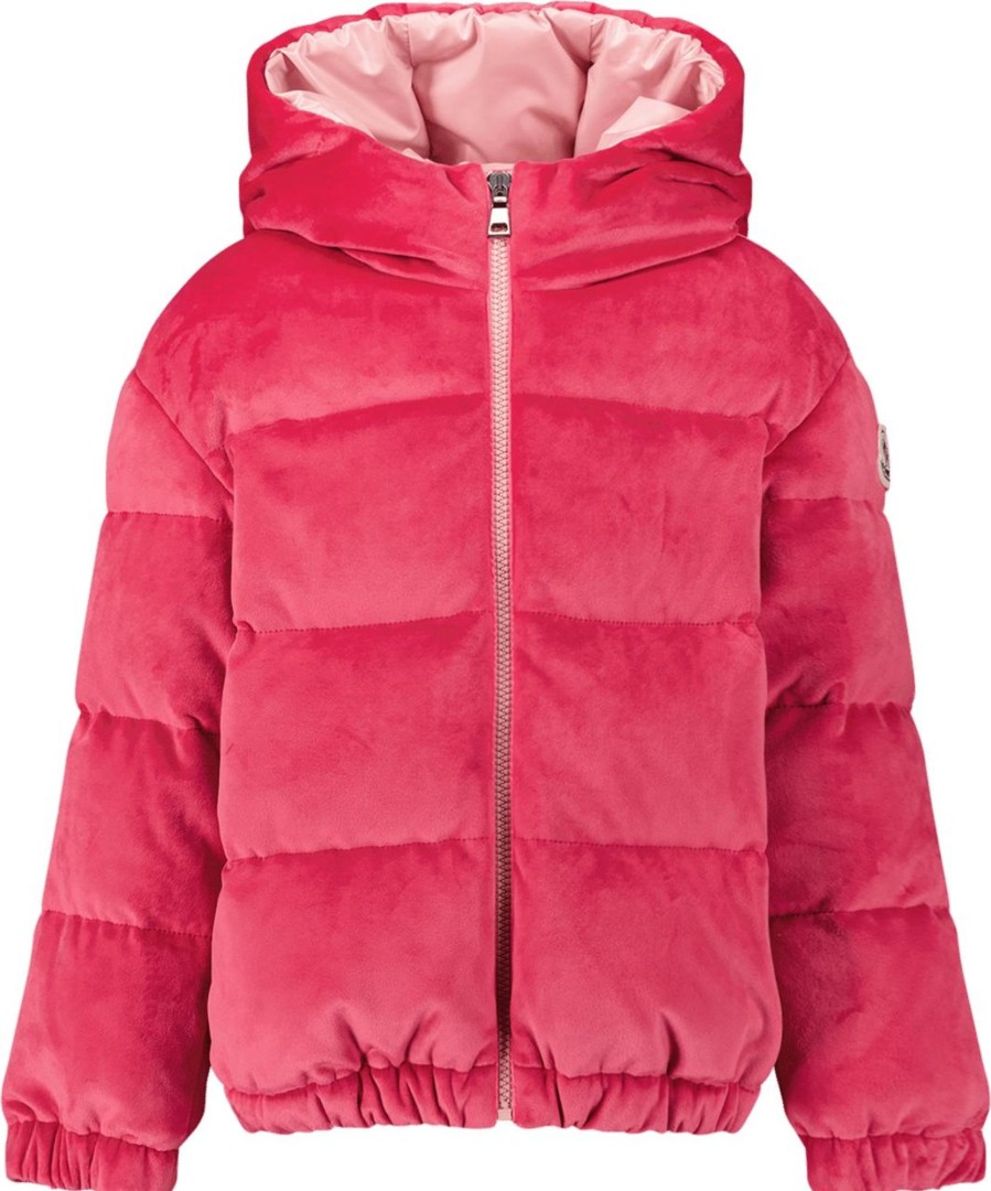 Kids Moncler Tassen | Moncler Moncler Kinder Meisjes Jas Fuchsia Roze