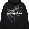 Heren JORCUSTOM | Jorcustom Artificial Zipped Hoodie Black Zwart