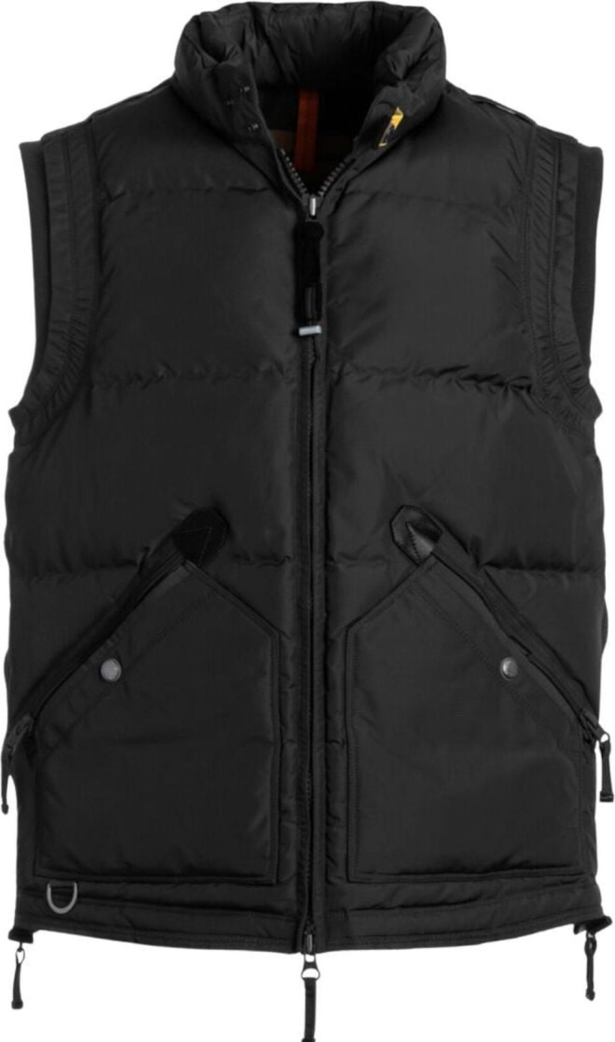 Heren Parajumpers | Parajumpers Kobuk Bodywarmer Zwart