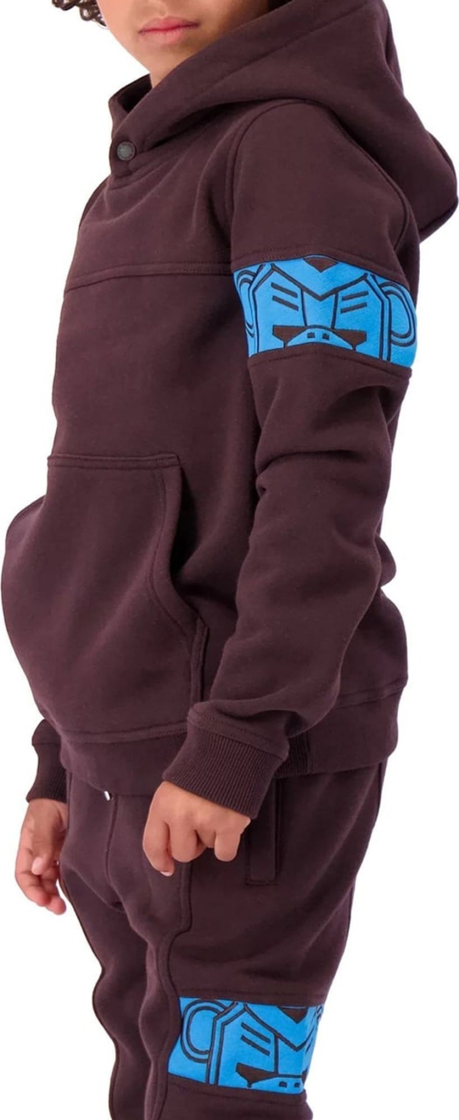 Kids Black Bananas Truien | Black Bananas Jr Commander Hoody Bruin