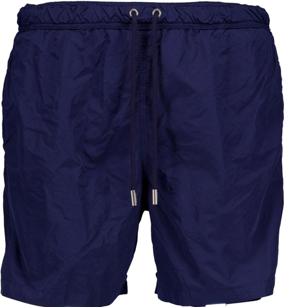 Heren Aspesi | Aspesi Aspesi Badkleding Blauw Polyester Maat M Basic Zwembroeken Blauw Blauw