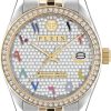 Dames Philipp Plein | Philipp Plein Pw2Ba0123 Date Superlative Horloge Wit