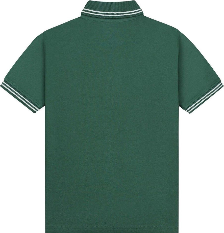 Kids Malelions T-Shirts | Malelions Junior Signature Polo Groen