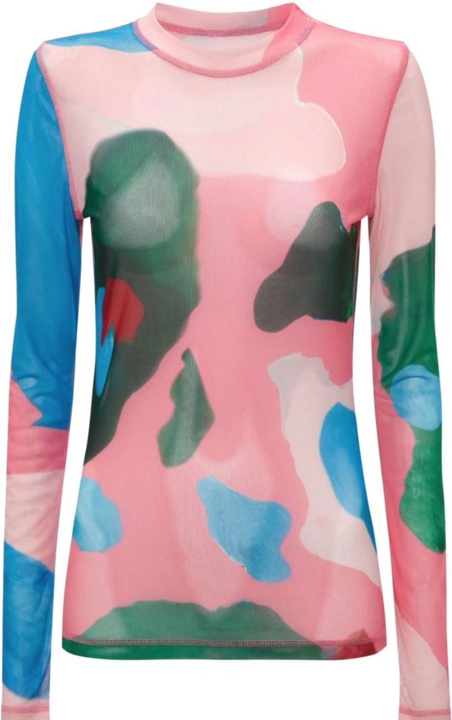 Dames J.W. Anderson | J.W. Anderson Long Sleeve Underpinning Pink/Multi Divers