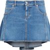 Dames Alexander McQueen | Alexander Mcqueen Skirts Blue Blauw