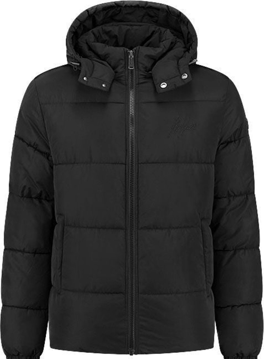 Heren Malelions | Malelions Men Donn Puffer - Black Zwart