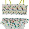 Kids Stella McCartney Badkleding | Stella Mccartney Floral Bikini Wit