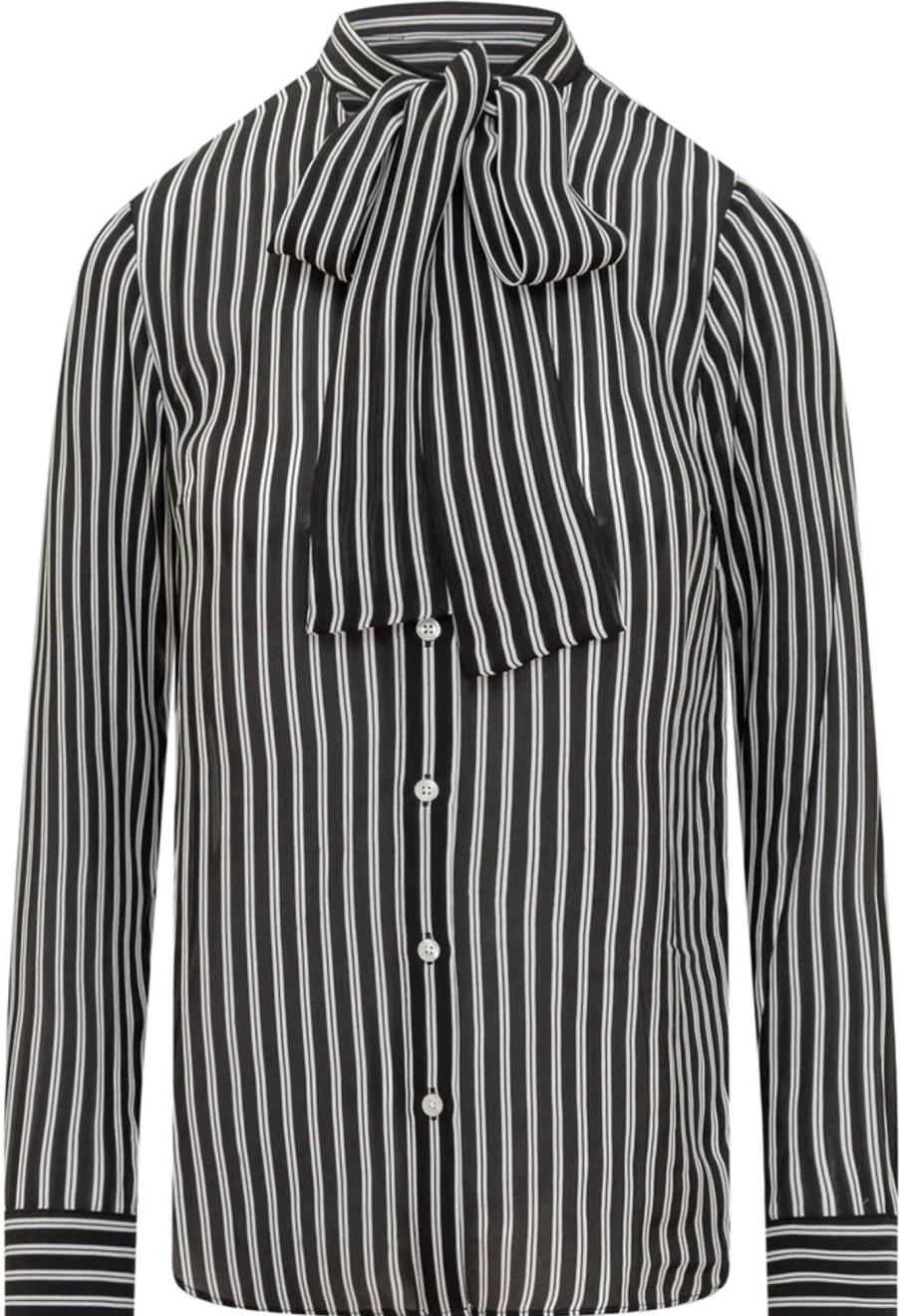 Dames Michael Kors | Michael Kors Shirts Black Zwart