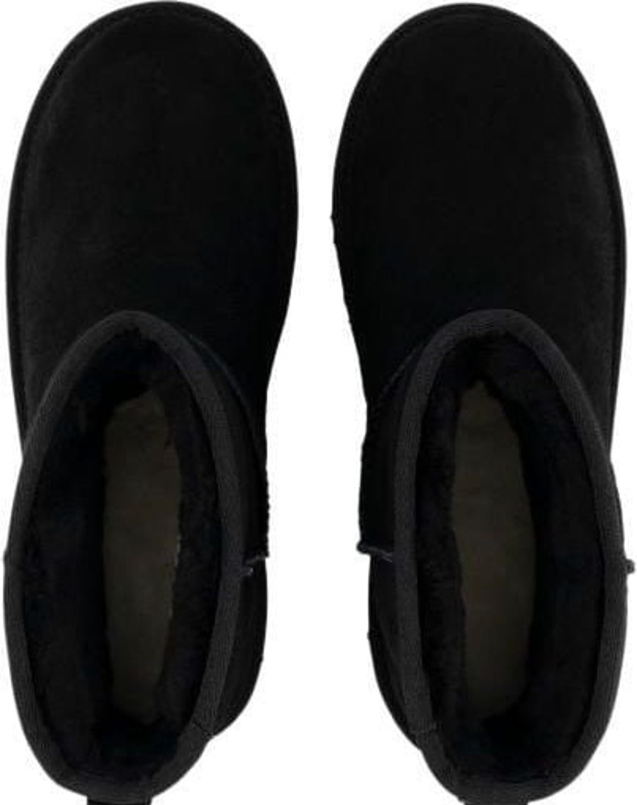 Kids UGG Schoenen | Ugg Kids' Classic Mini Platform Zwart