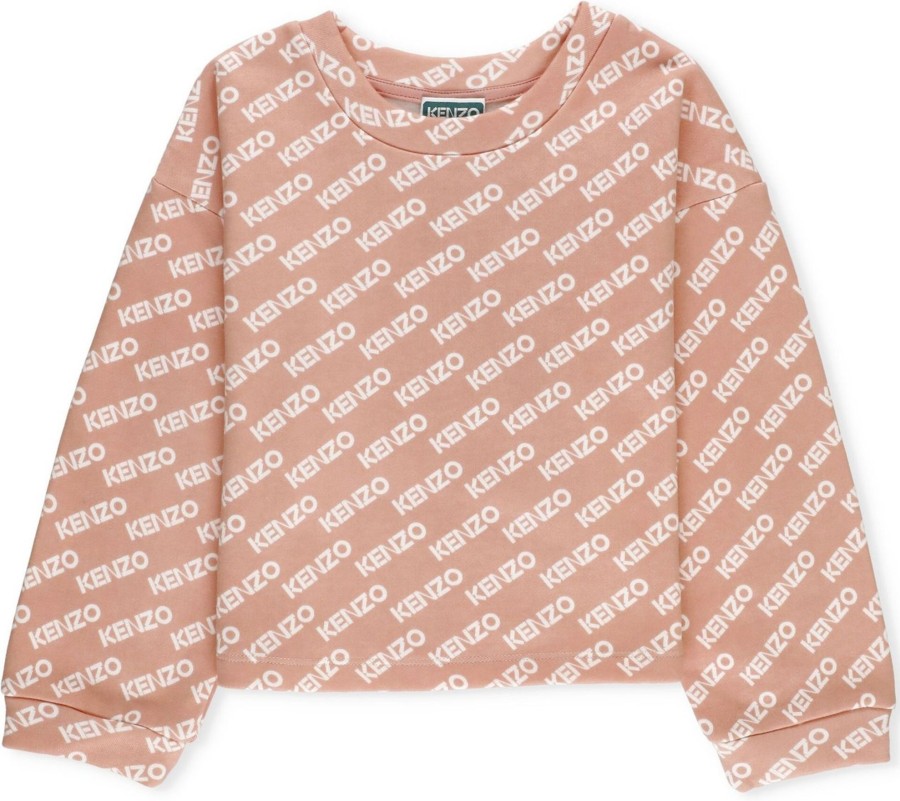 Kids Kenzo Truien | Kenzo Sweaters Pink Neutraal