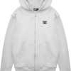 Heren JORCUSTOM | Jorcustom Icon Zipped Hoodie Lightgrey Grijs