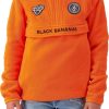 Kids Black Bananas Truien | Black Bananas Jr Anorak Fleece Hoody Oranje