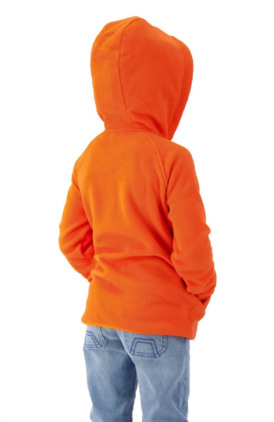 Kids Black Bananas Truien | Black Bananas Jr Anorak Fleece Hoody Oranje