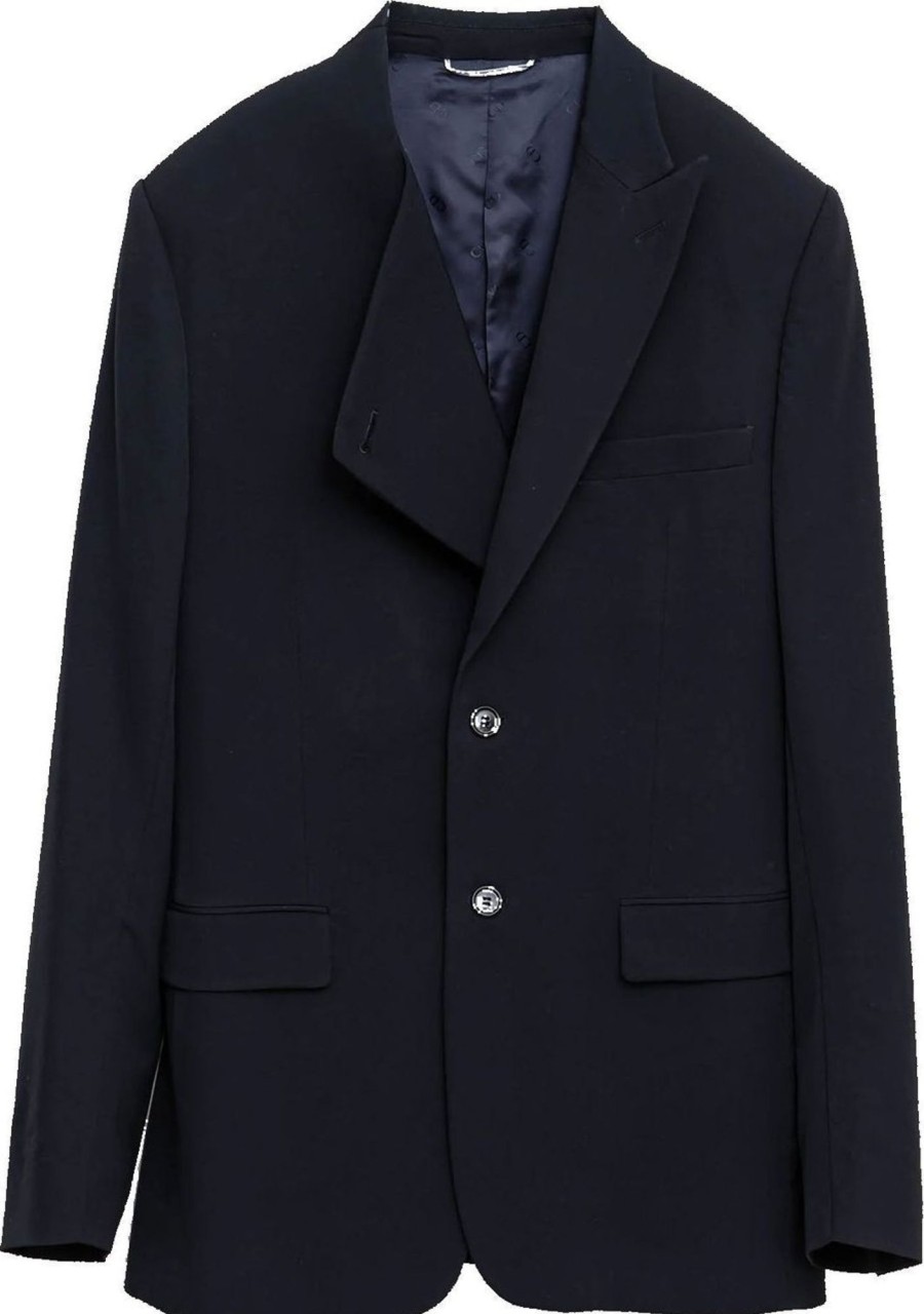 Heren Dior | Dior Dior Virgin Wool Blazer Blauw