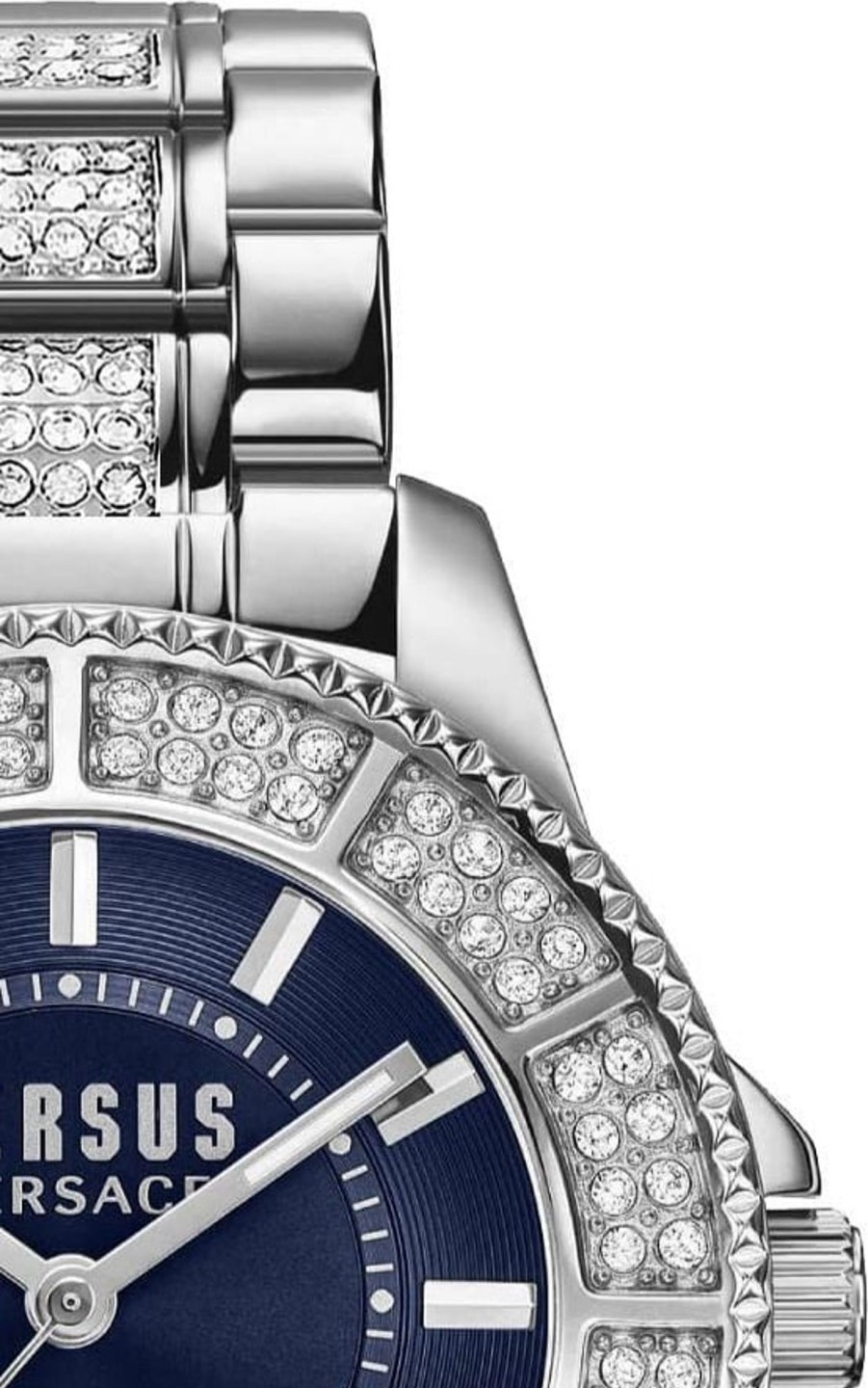 Dames Versace | Versace Vsph74119 Tokyo Dames Horloge Blauw