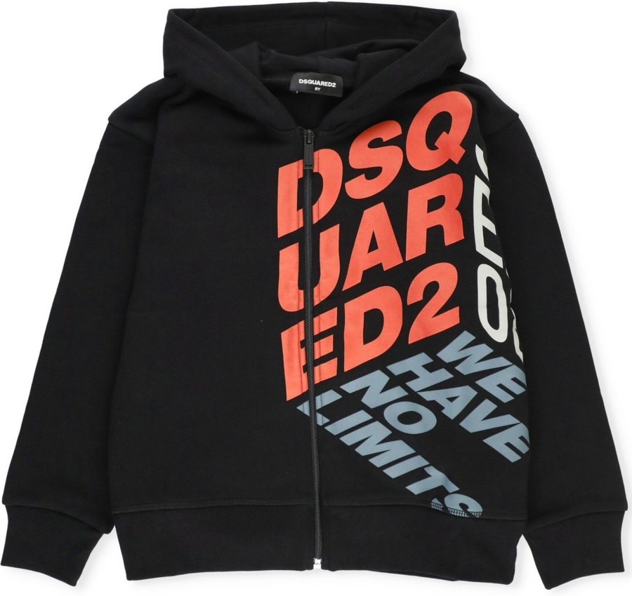 Kids Dsquared2 Truien | Dsquared2 Sweaters Black Zwart