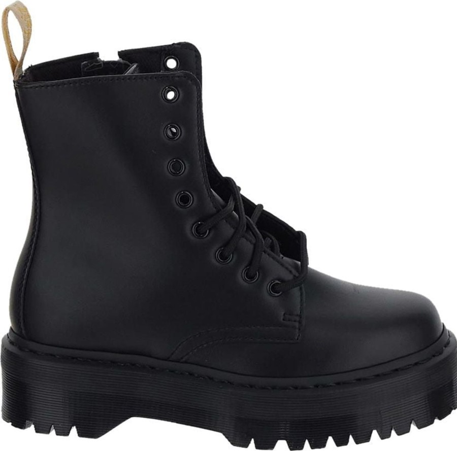 Dames Dr. Martens | Dr. Martens Jadon Ii Mono Ankle Boots Zwart