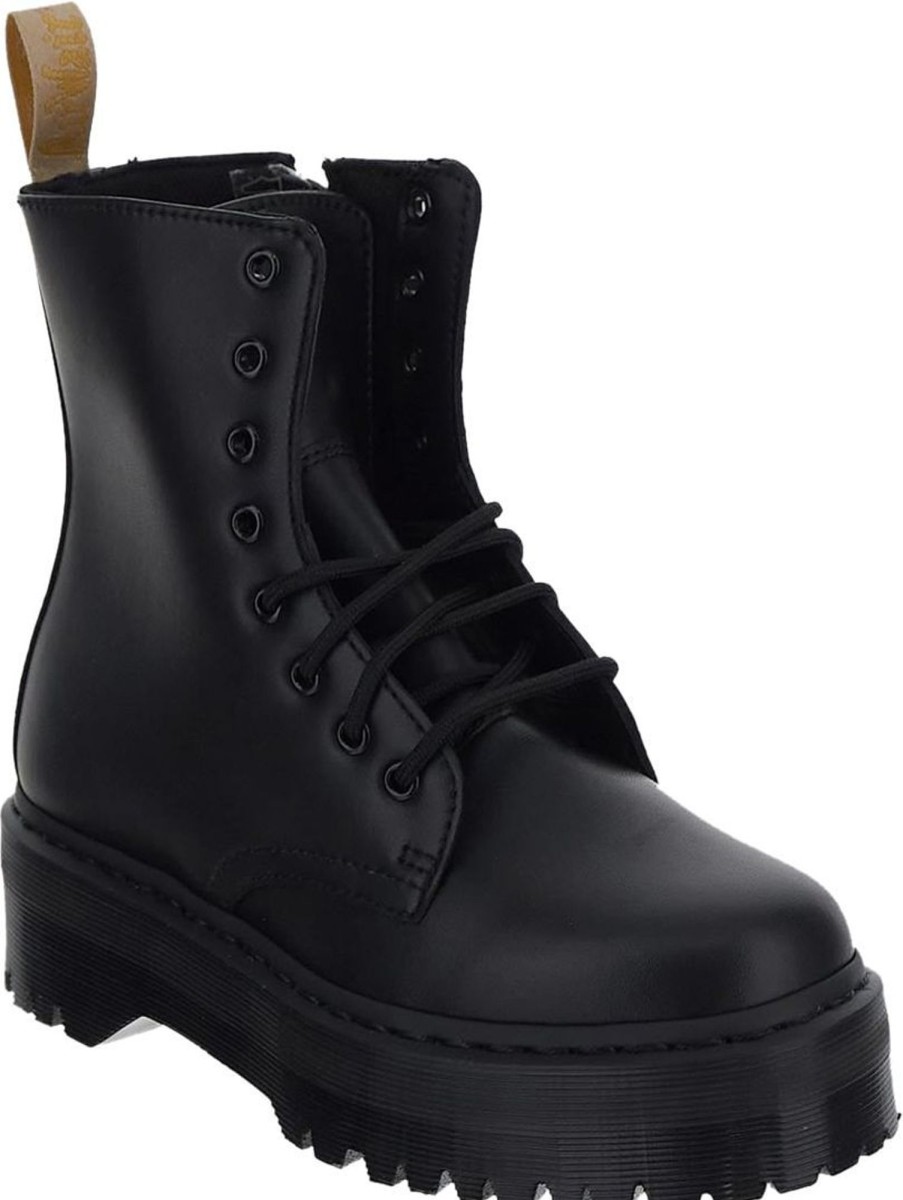 Dames Dr. Martens | Dr. Martens Jadon Ii Mono Ankle Boots Zwart