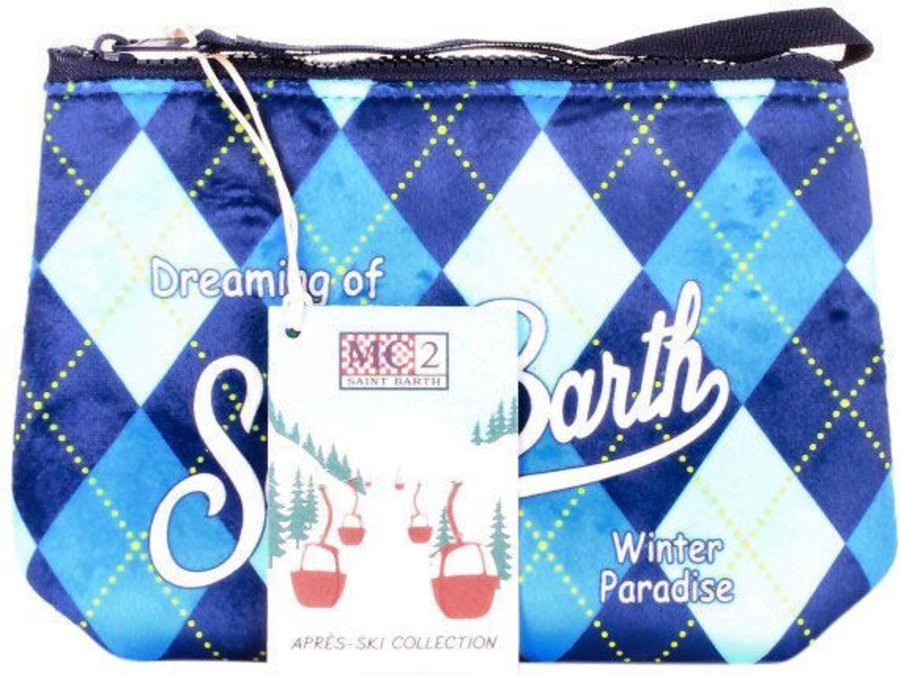 Kids MC2 Saint Barth Accessoires | Mc2 Saint Barth Saint Barth Bags Blue Blauw