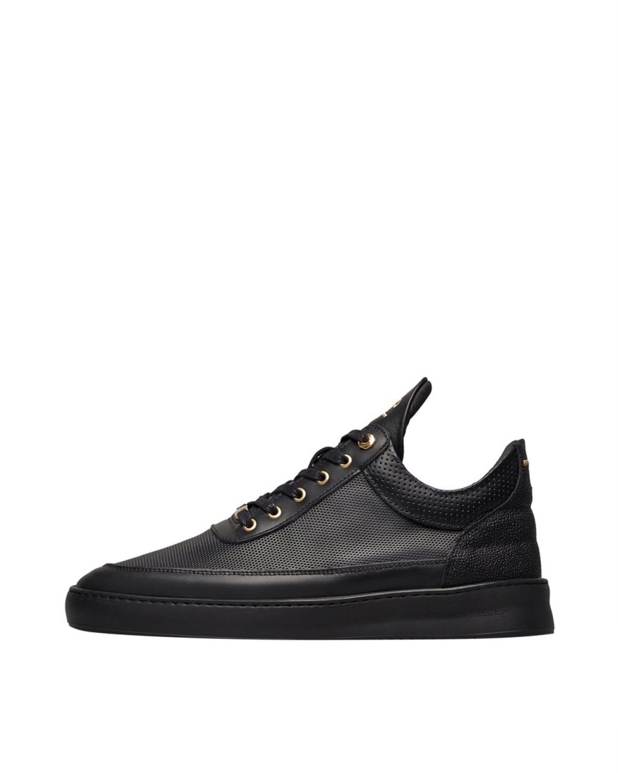 Heren Filling Pieces | Filling Pieces Low Top Aten Zwart