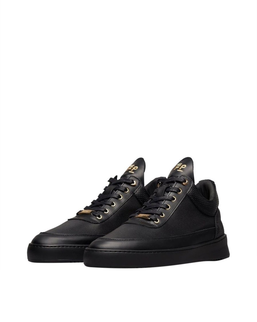 Heren Filling Pieces | Filling Pieces Low Top Aten Zwart