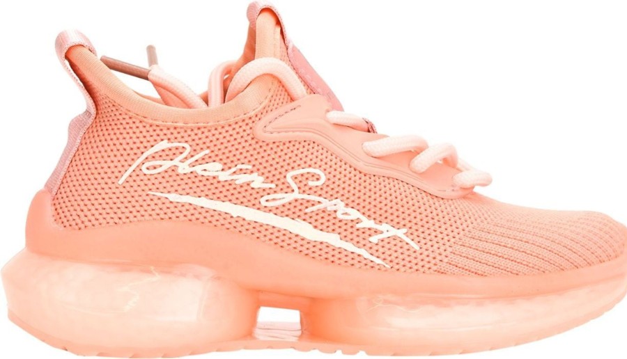 Kids Philipp Plein Sneakers | Philipp Plein Runner Plein Rosa Roze