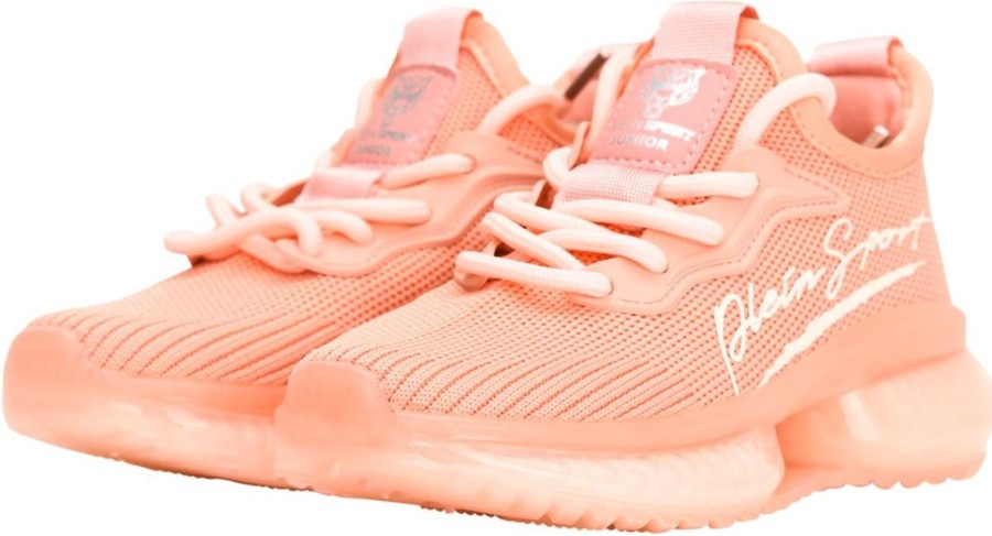 Kids Philipp Plein Sneakers | Philipp Plein Runner Plein Rosa Roze