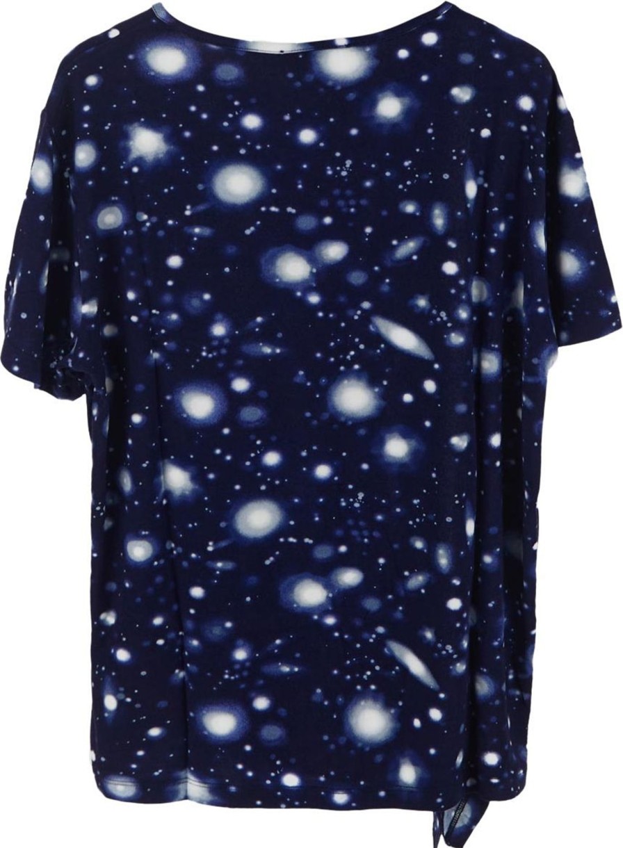 Kids Versace Tops | Versace Medusa Space Print T-Shirt Blauw