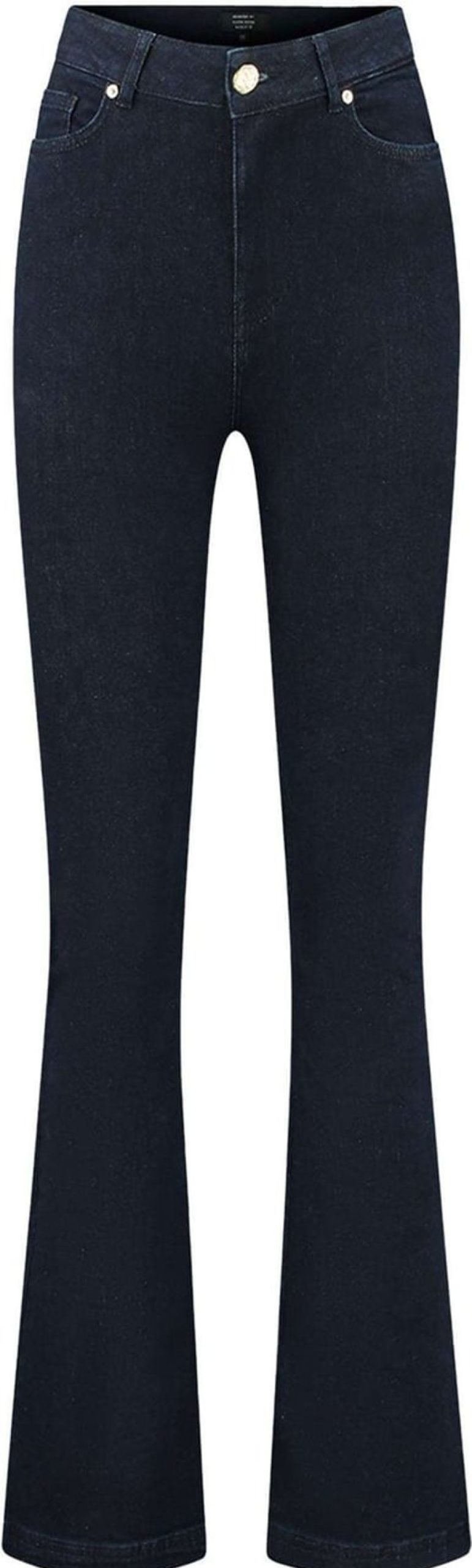 Dames Nikkie | Nikkie Ora Indigo Flared Jeans Extra Navy Blauw