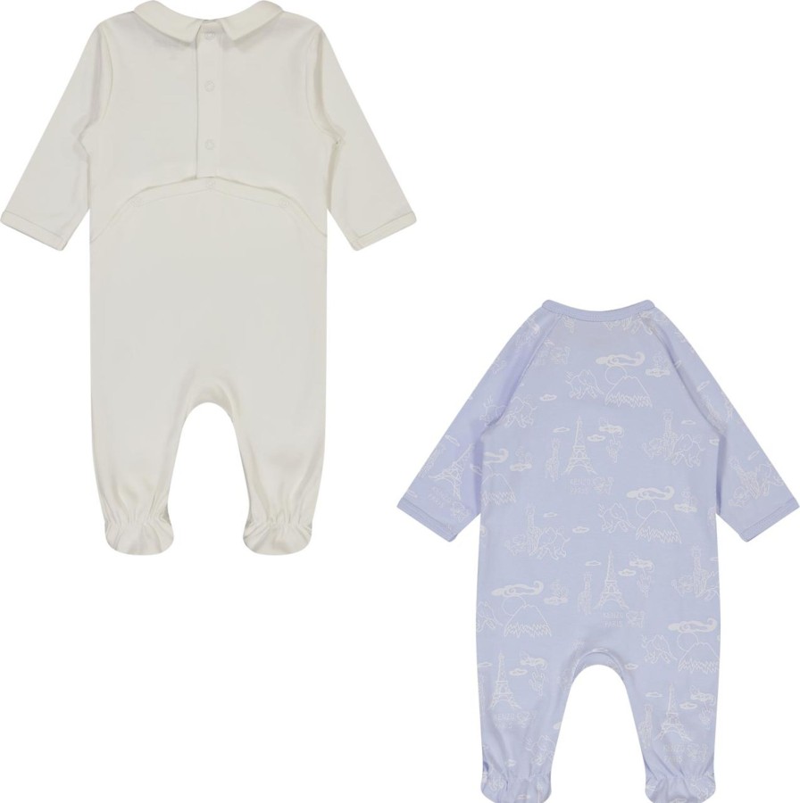 Kids Kenzo Sets | Kenzo Kids K98144 Boxpakje Licht Blauw Blauw