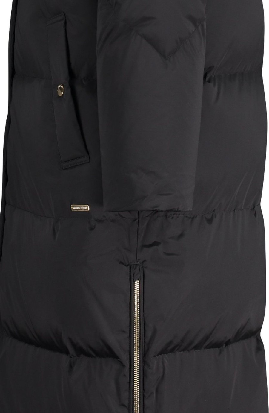 Dames Woolrich | Woolrich Aurora Long Parka Zwart