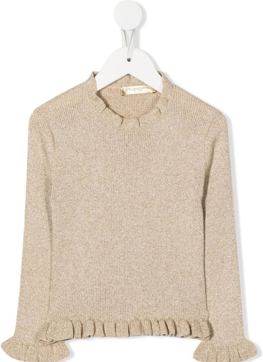 Kids Stella McCartney Truien | Stella Mccartney Jumper Beige Beige