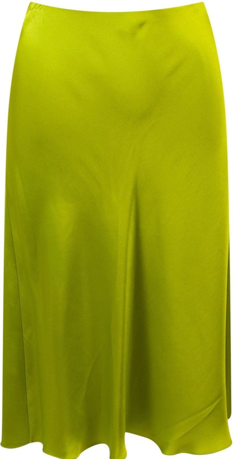 Dames Fendi | Fendi Silk Skirt Groen