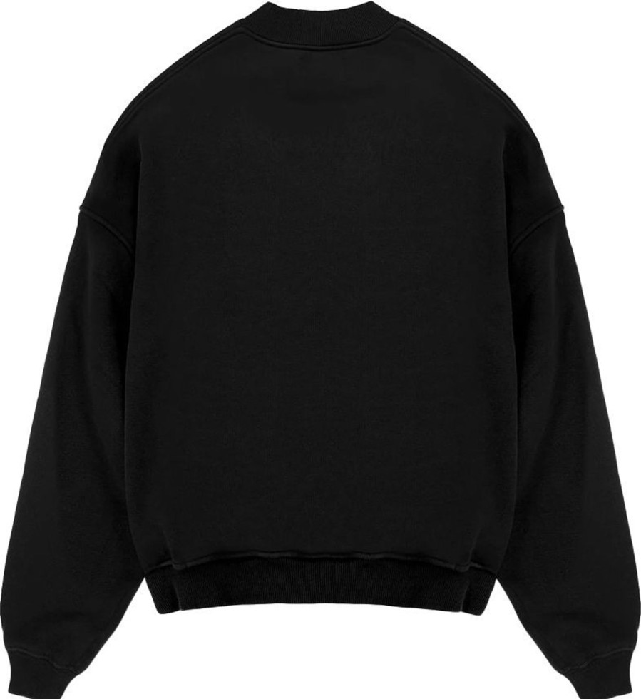 Heren Richesse | Richesse Crewneck Deluxe Zwart Zwart