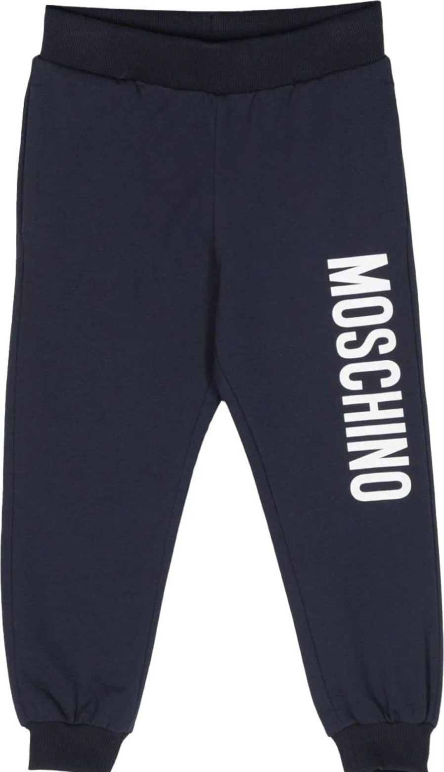 Kids Moschino Broeken | Moschino Pantalone Lungo Darkblue (Navy) Blauw