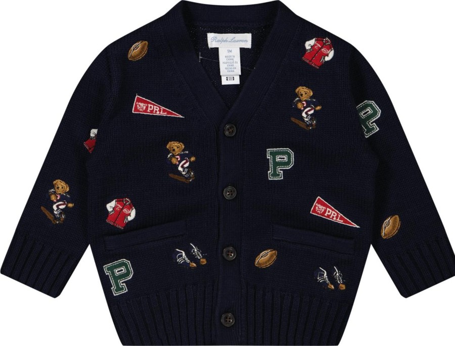 Kids Ralph Lauren Vesten | Ralph Lauren Ralph Lauren Baby Jongens Vesten Navy Blauw