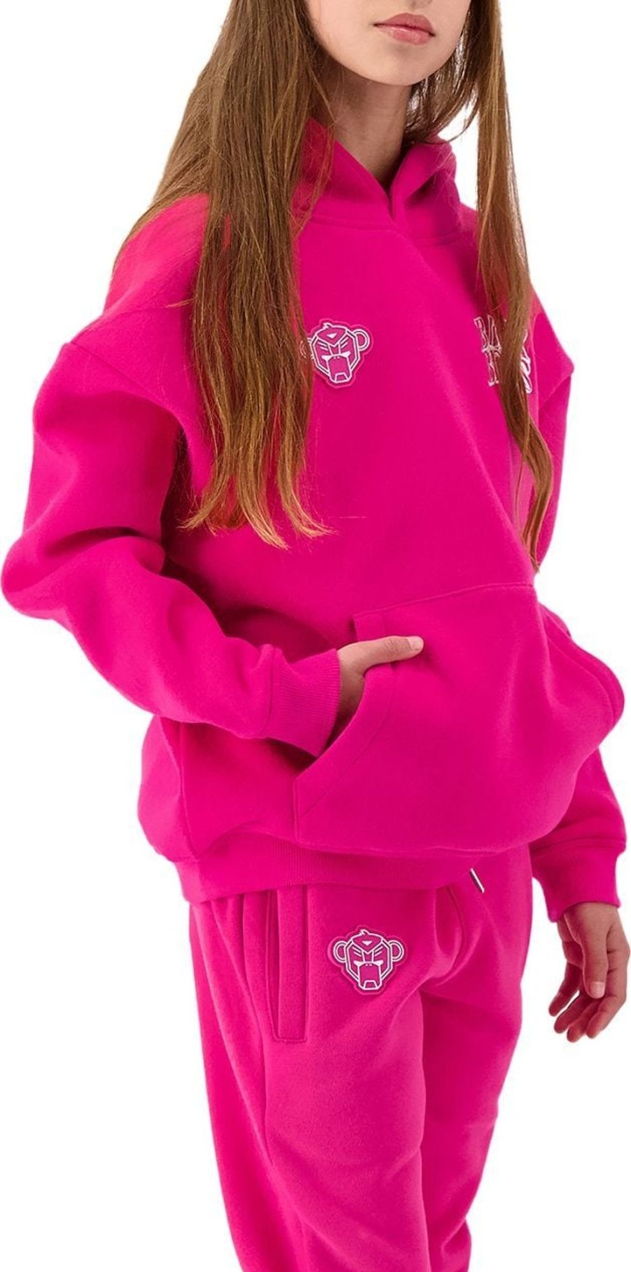 Kids Black Bananas Truien | Black Bananas Jr Grl Club Hoody Roze