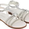 Kids Liu Jo Sandalen | Liu Jo Liu Jo Kinder Meisjes Sandalen Zilver Metallic