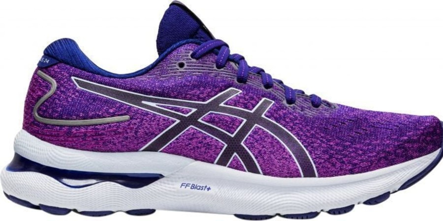 Dames Asics | Asics Gelnimbus 24 Hardloopschoenen Dames Paars