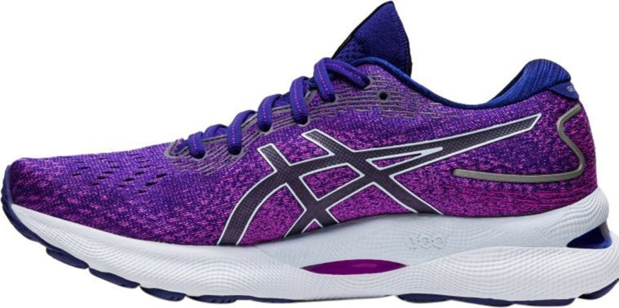 Dames Asics | Asics Gelnimbus 24 Hardloopschoenen Dames Paars