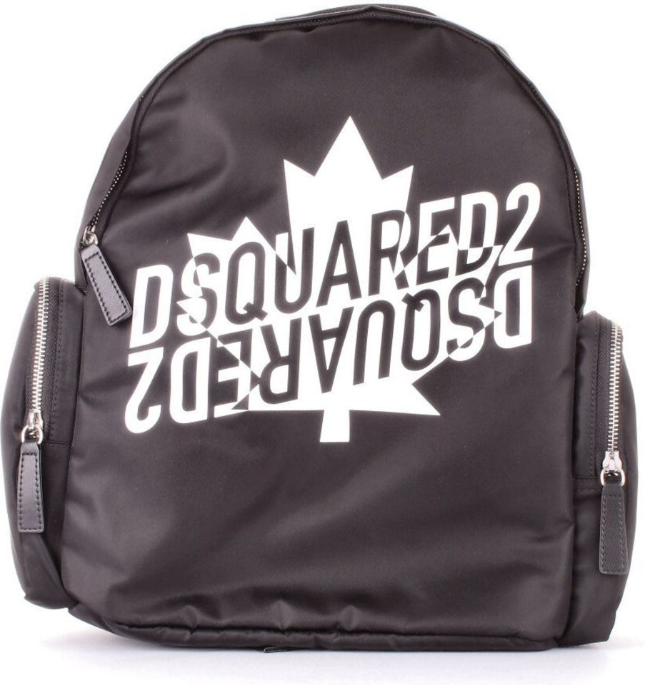 Kids Dsquared2 Accessoires | Dsquared2 Bags Black Zwart