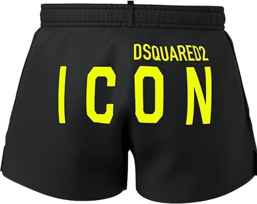 Kids Dsquared2 Badkleding | Dsquared2 Icon Zwembroek Zwart