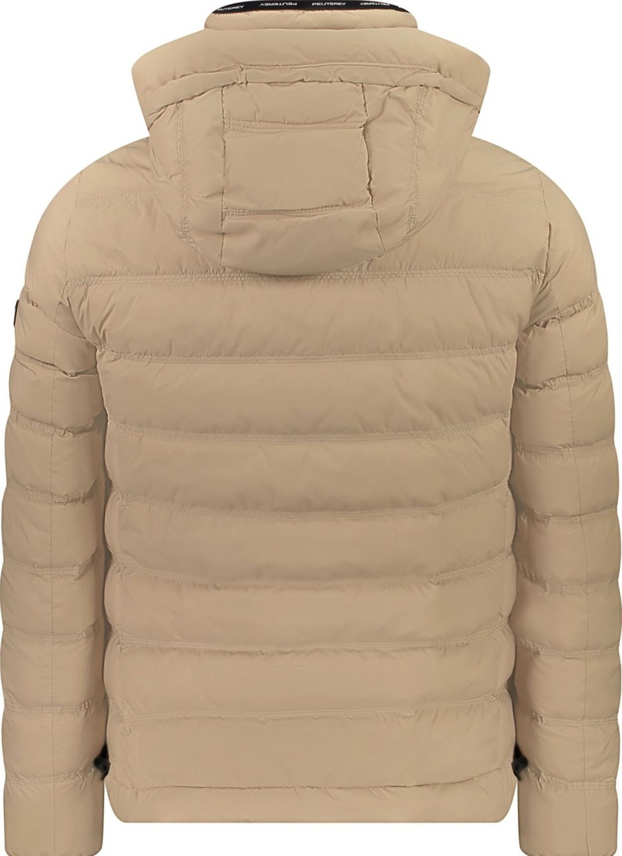 Heren Peuterey | Peuterey Down Jacket "Boggs Kn" Beige