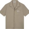 Heren Quotrell | Quotrell Quotrell Couture - Avignon Shirt | Stone Beige