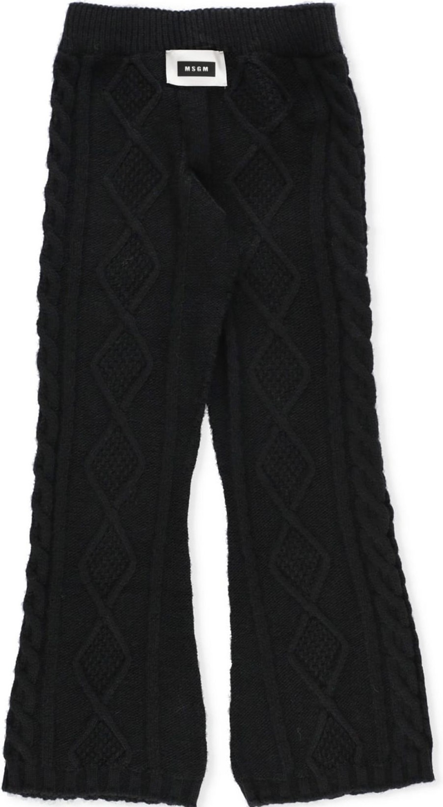 Kids MSGM Broeken | Msgm Trousers Black Zwart