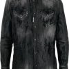 Heren Dsquared2 | Dsquared2 Classic Western Shirt Grijs