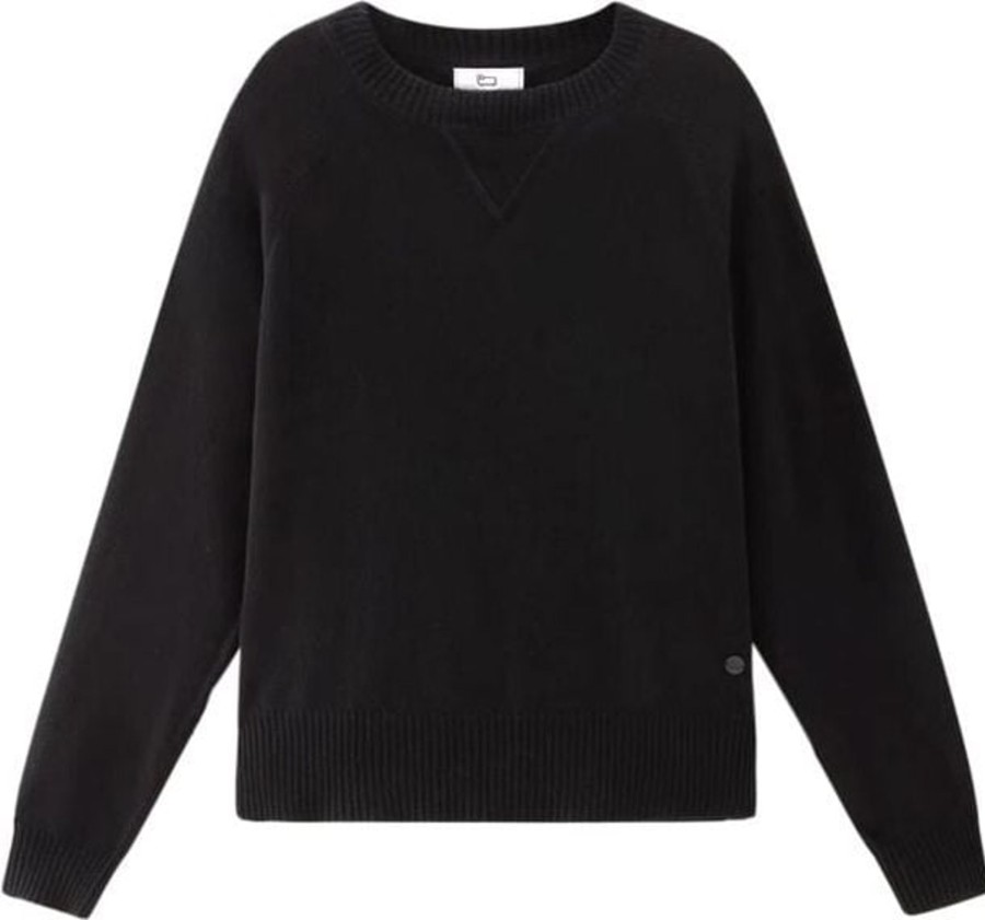 Dames Woolrich | Woolrich Sweaters Black Zwart