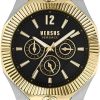 Heren Versace | Versace Vsp1P1321 Echo Park Horloge Zwart