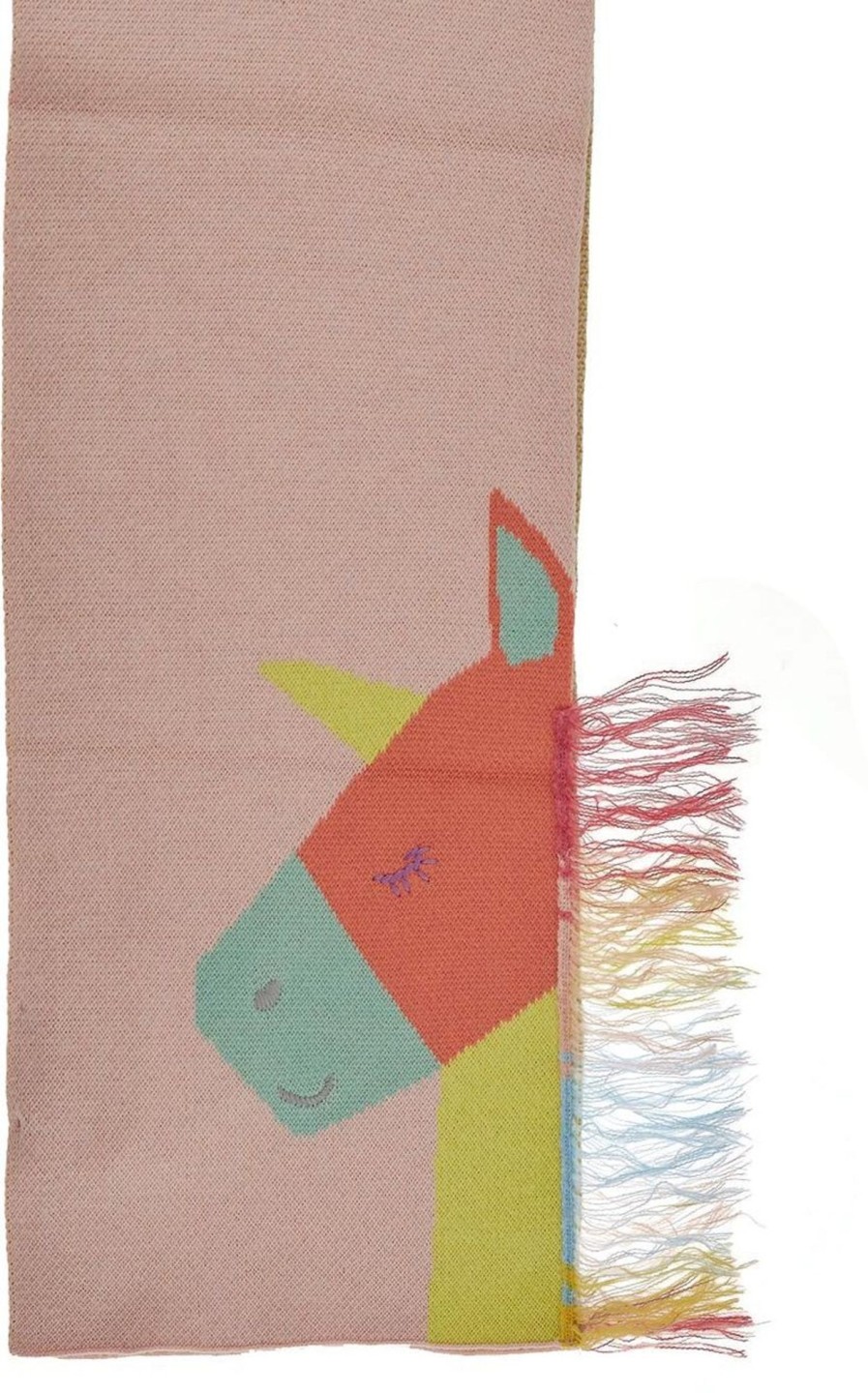 Kids Stella McCartney Accessoires | Stella Mccartney Unicorn Scarf Roze